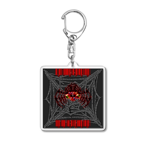 8-EYES SPIDER Acrylic Key Chain