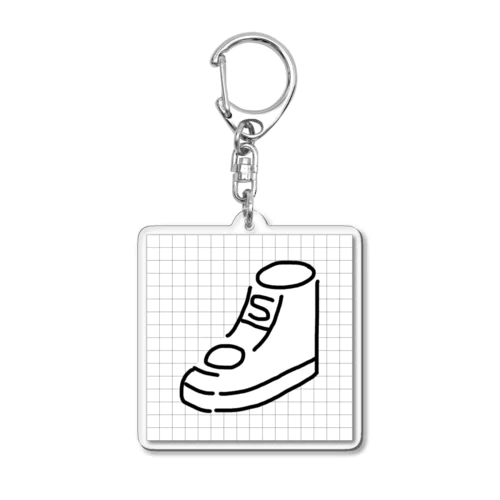 shoe Acrylic Key Chain