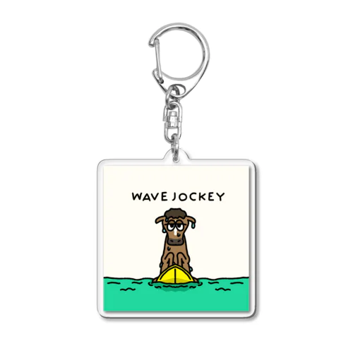 WAVE JOCKEY Acrylic Key Chain