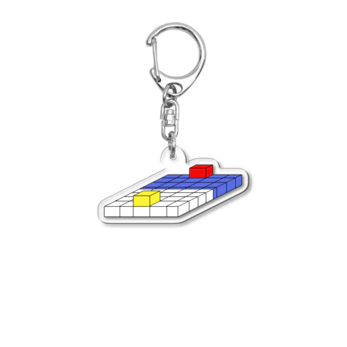 One v One Acrylic Key Chain