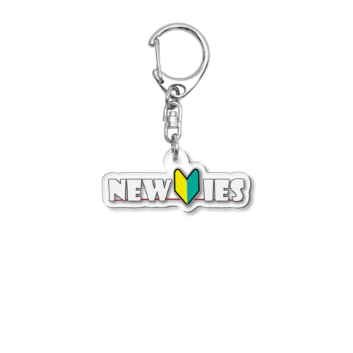 NewViesロゴグッズ Acrylic Key Chain