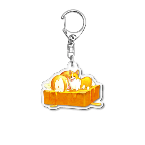 ハニトーコーギー Acrylic Key Chain