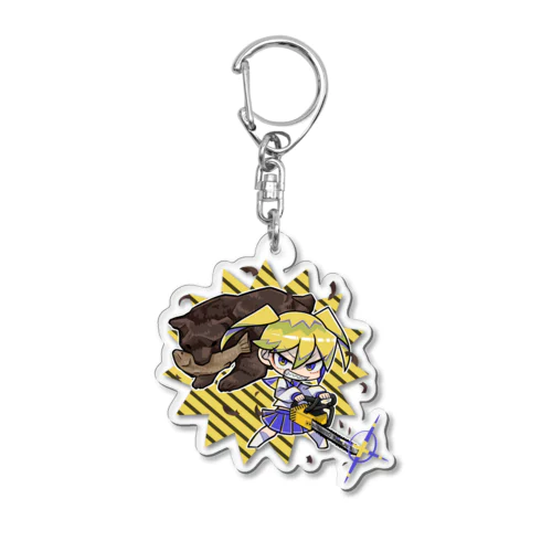 チェーンソー娘 Acrylic Key Chain