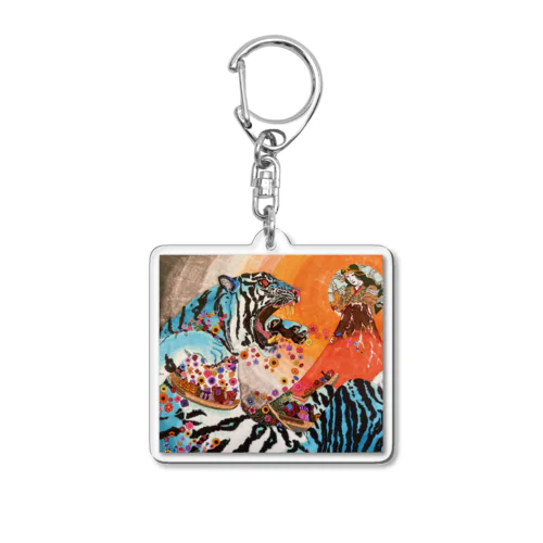 富嶽三十六景 寅年沖浪裏グッズ Acrylic Key Chain