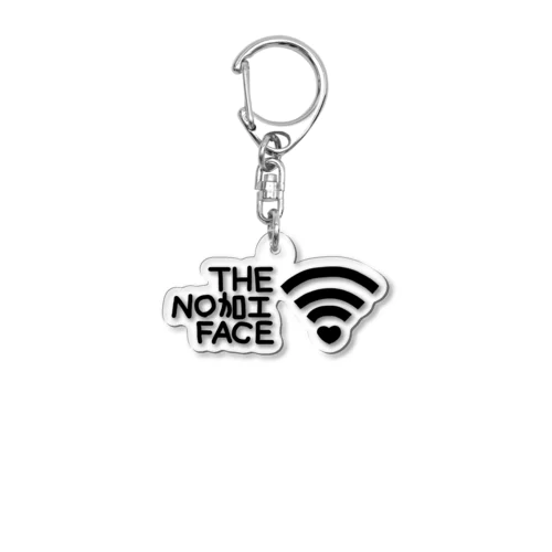 THE NO加工 FACE Acrylic Key Chain