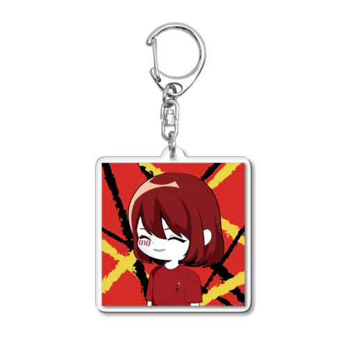 Kids Cool Girl NFT #010 Acrylic Key Chain