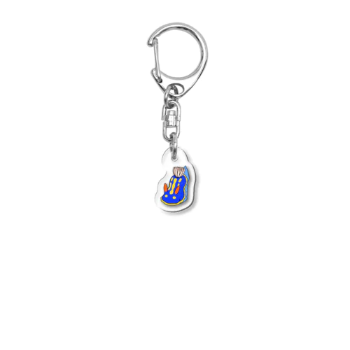 アオたん Acrylic Key Chain