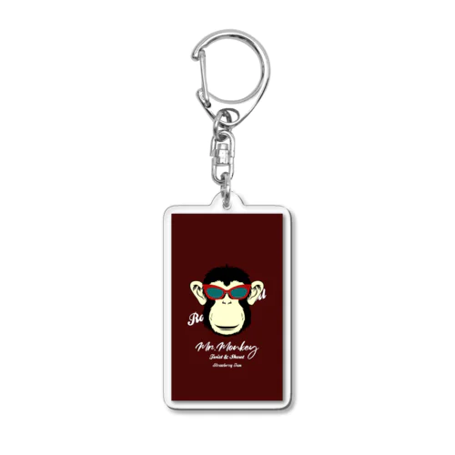 MR.MONKEY Acrylic Key Chain