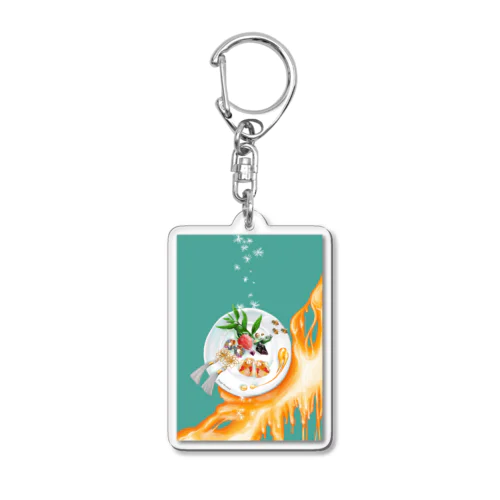 蜂蜜 Acrylic Key Chain