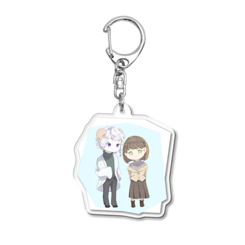 ふーちゃんむっちゃん Acrylic Key Chain