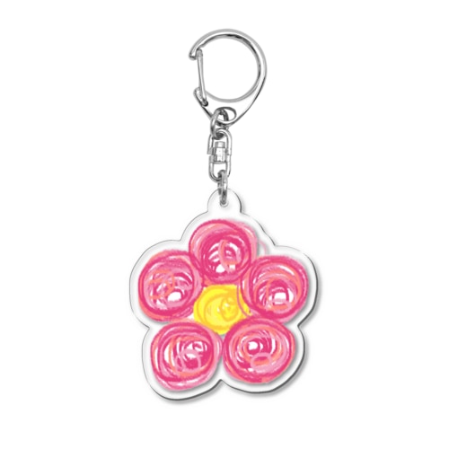 おはなシリーズ Acrylic Key Chain