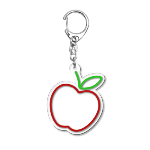 APPLE-りんご- Acrylic Key Chain