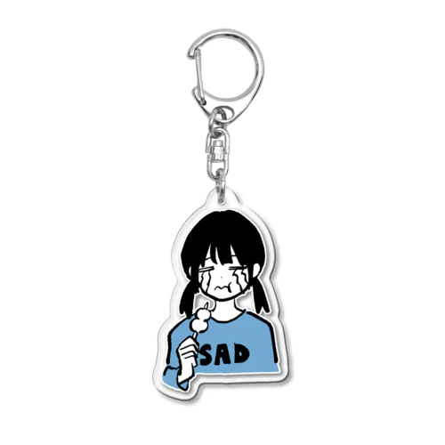 涙のくいしんぼう Acrylic Key Chain