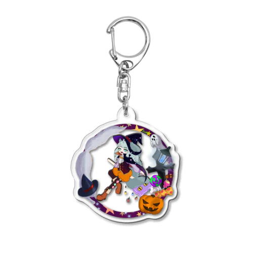 ハロウィン衣装アクリルキーホルダー Acrylic Key Chain