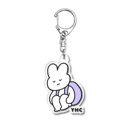 ひとやすみ　むらさき（新色） Acrylic Key Chain