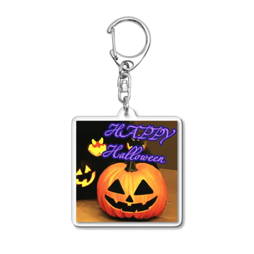  HAPPY HALLOWEEN (ハッピー ハロウィン) Acrylic Key Chain