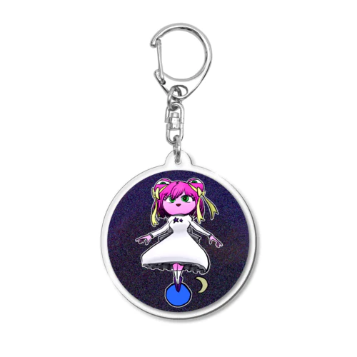 宇宙からきた娘② Acrylic Key Chain