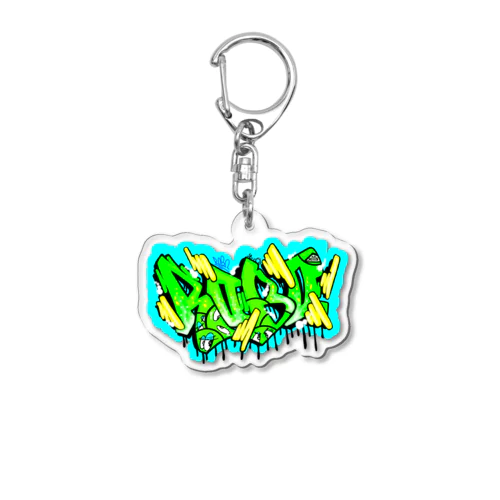 Robo Acrylic Key Chain