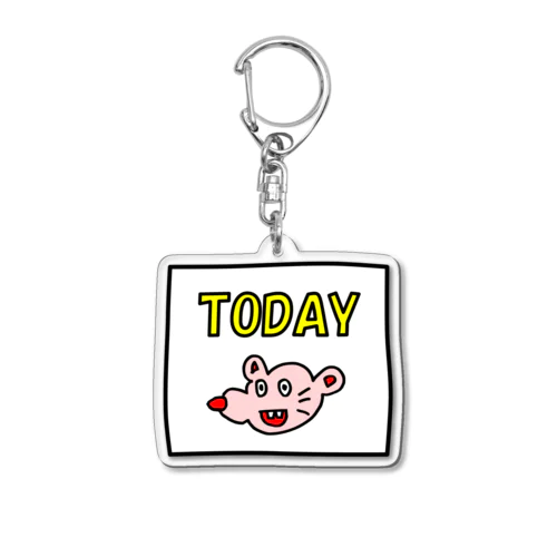 今日 Acrylic Key Chain