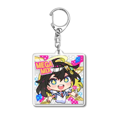 Schoolgirl "MEGAMIX!" アクリルキーホルダー Acrylic Key Chain