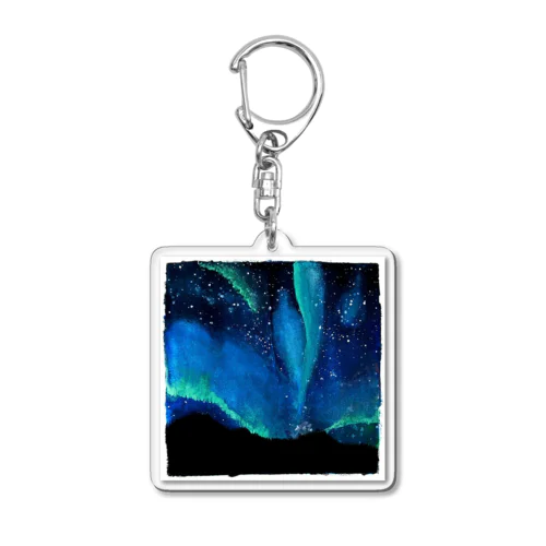 オーロラ空 Acrylic Key Chain