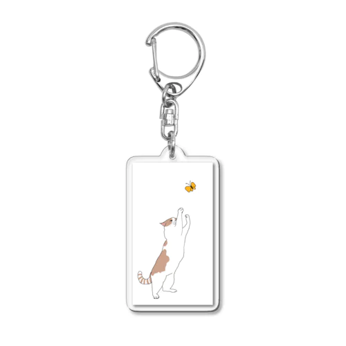 アタッッキングキャット Acrylic Key Chain