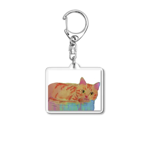 インコちゃん Acrylic Key Chain