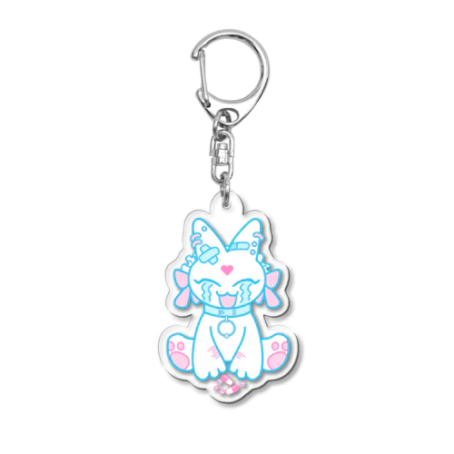 お薬いやいやねこちゃん Acrylic Key Chain