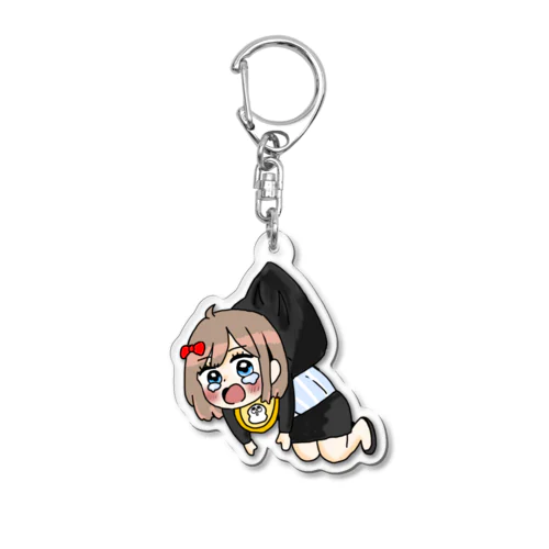 つままれOLちゃん Acrylic Key Chain