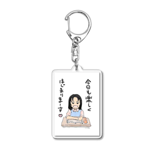 ニコニコ少女 Acrylic Key Chain