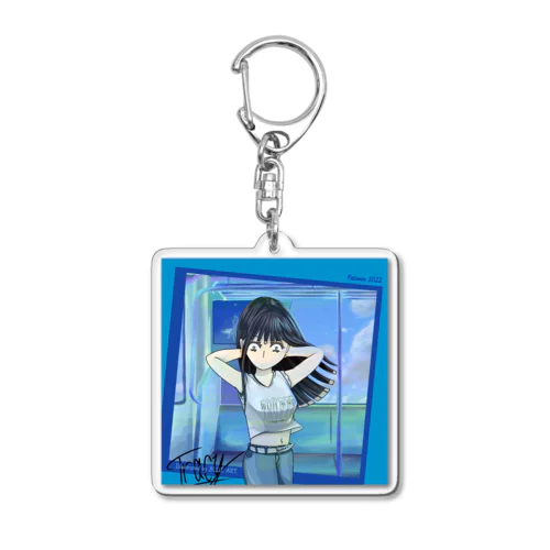 Tracy Acrylic Key Chain