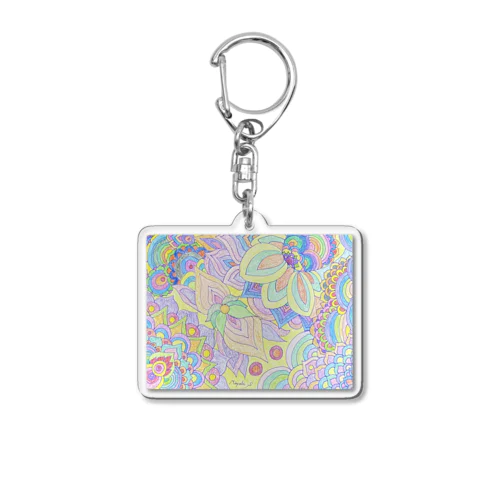 ひかりの花満開2 Acrylic Key Chain