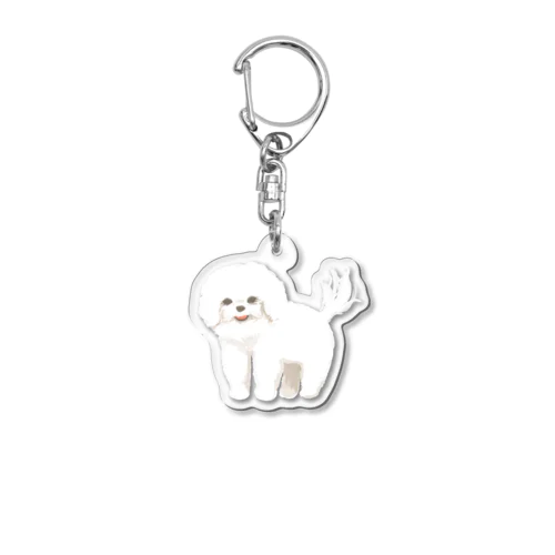 ビションのもこもこ Acrylic Key Chain