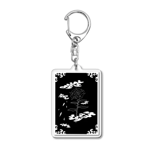 薔薇 Acrylic Key Chain