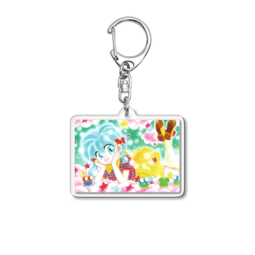雲の上のミモリ Acrylic Key Chain