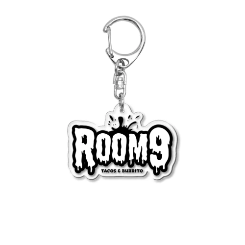 ROOM9ロゴグッズ Acrylic Key Chain