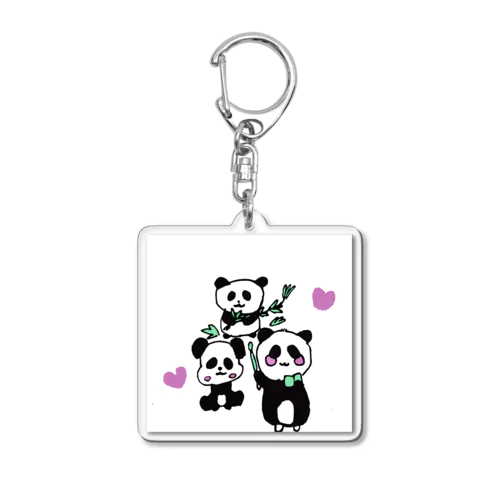 るりっぺ Acrylic Key Chain