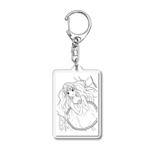 宝石箱 クリア Acrylic Key Chain