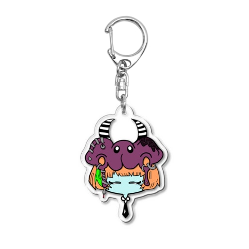 顔色悪 Acrylic Key Chain