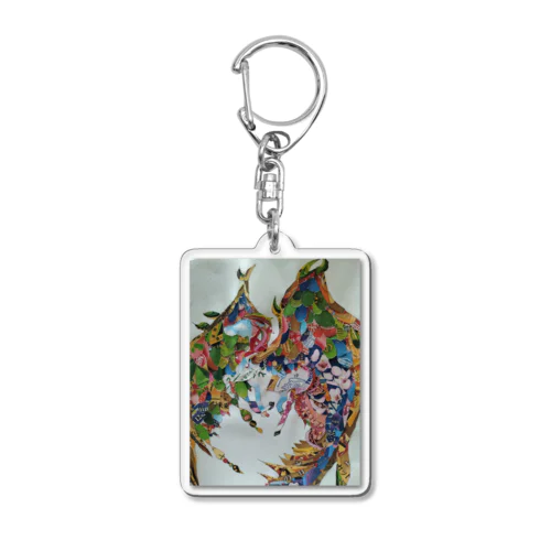 Kitユニコーン Acrylic Key Chain