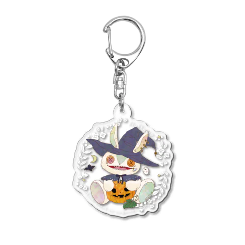 fluffyzip ハロウィン Acrylic Key Chain