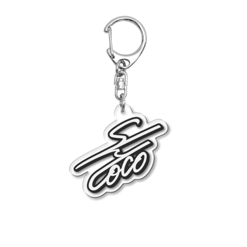 shycoco SIMPLE LOGO コレクション Acrylic Key Chain