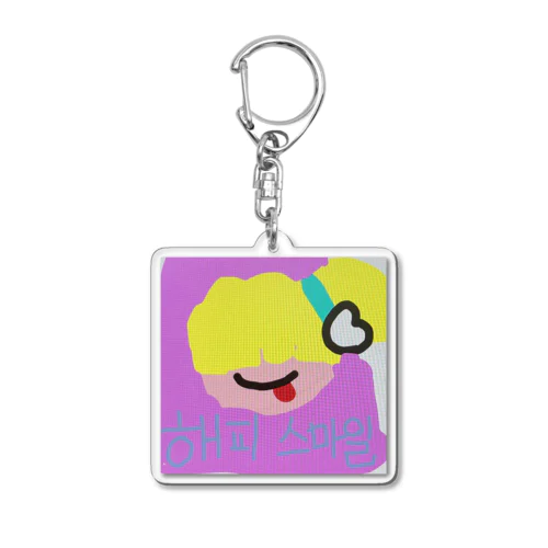 ニコニコナナシちゃん Acrylic Key Chain