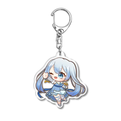 雪ここ Acrylic Key Chain