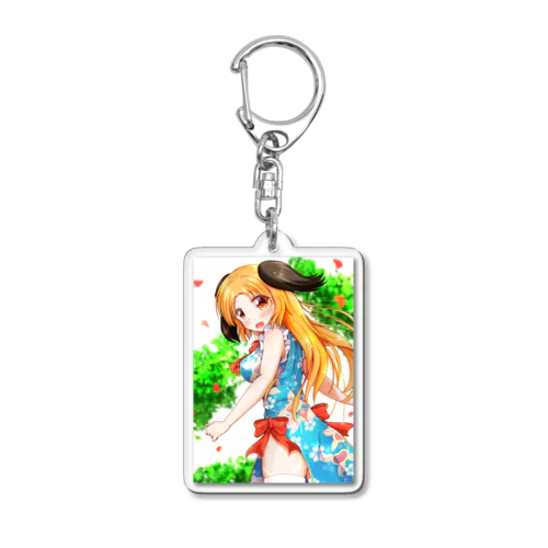 れあにゃん Acrylic Key Chain