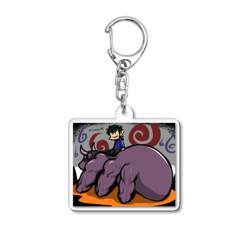 ミステイク「ガドと優志」 Acrylic Key Chain