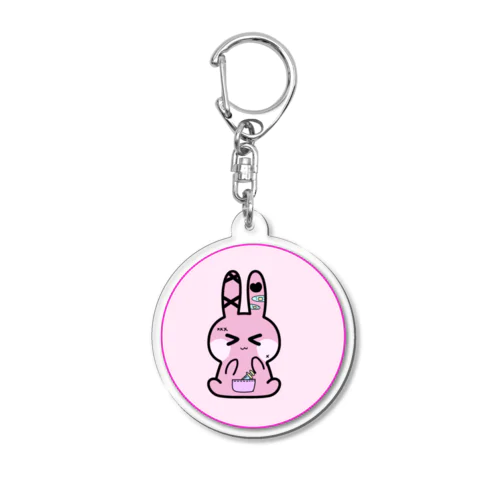 🐰めんへらうさぎ💉 Acrylic Key Chain