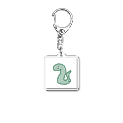 ヘビくん_にっこり Acrylic Key Chain