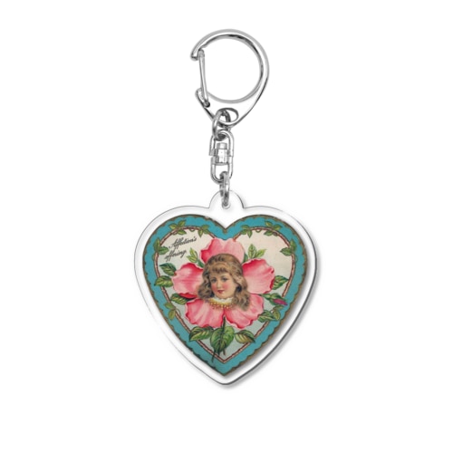 ハートな女の子【グッズ】 Acrylic Key Chain