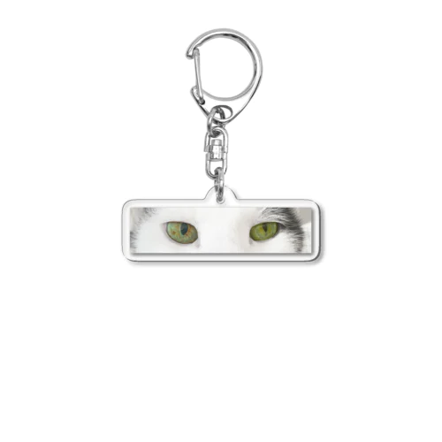 YELLOW EYE Acrylic Key Chain